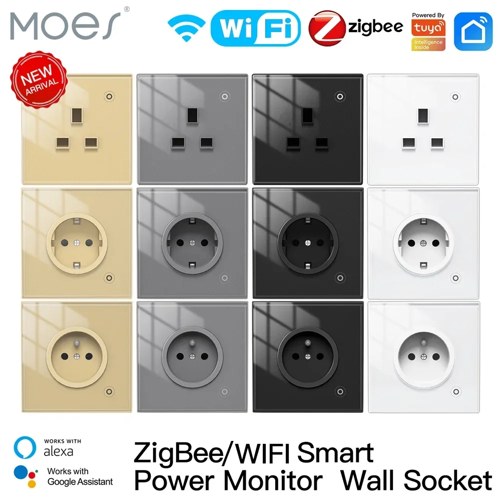 Smart Home For Windows - Moes ZigBee Настенная розетка WIFI Умная