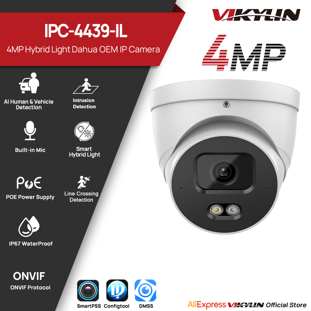 Smart Home Login - IP-камера видеонаблюдения VIKYLIN 4MP с интеллектуальной