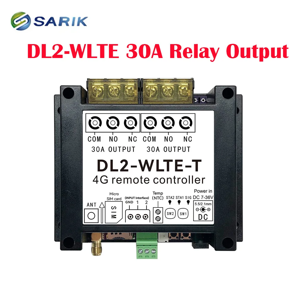 Wifi Thermostat - 4G TLE Smart Controller 2-стороннее реле