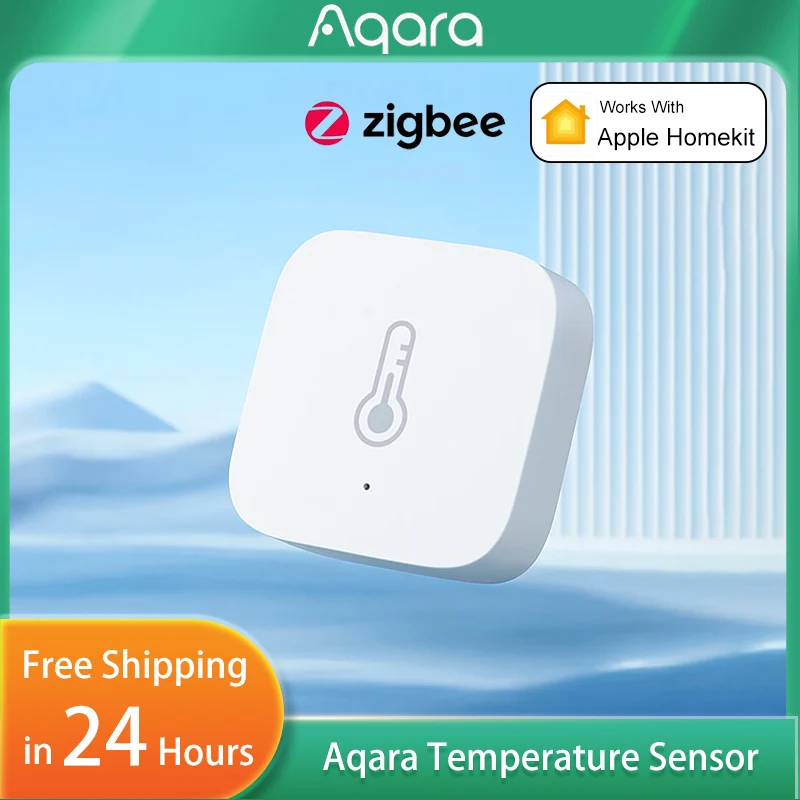 Smart Home Apple - Датчик температуры Aqara Zigbee, умный датчик