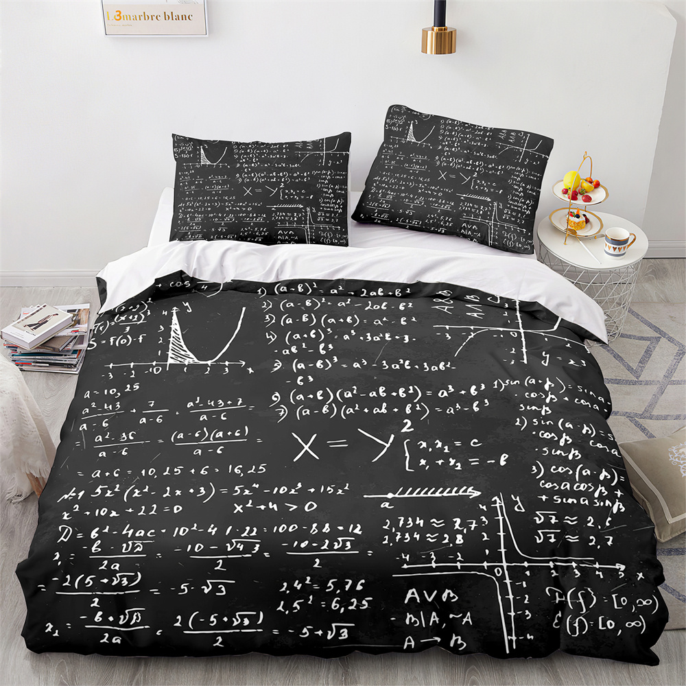 Smart Home Decor - Современный комплект пододеяльников School Genius Smart