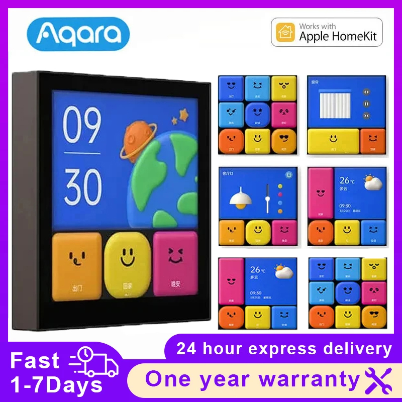 Smart Home Apple - Умный выключатель Aqara S1E с сенсорным