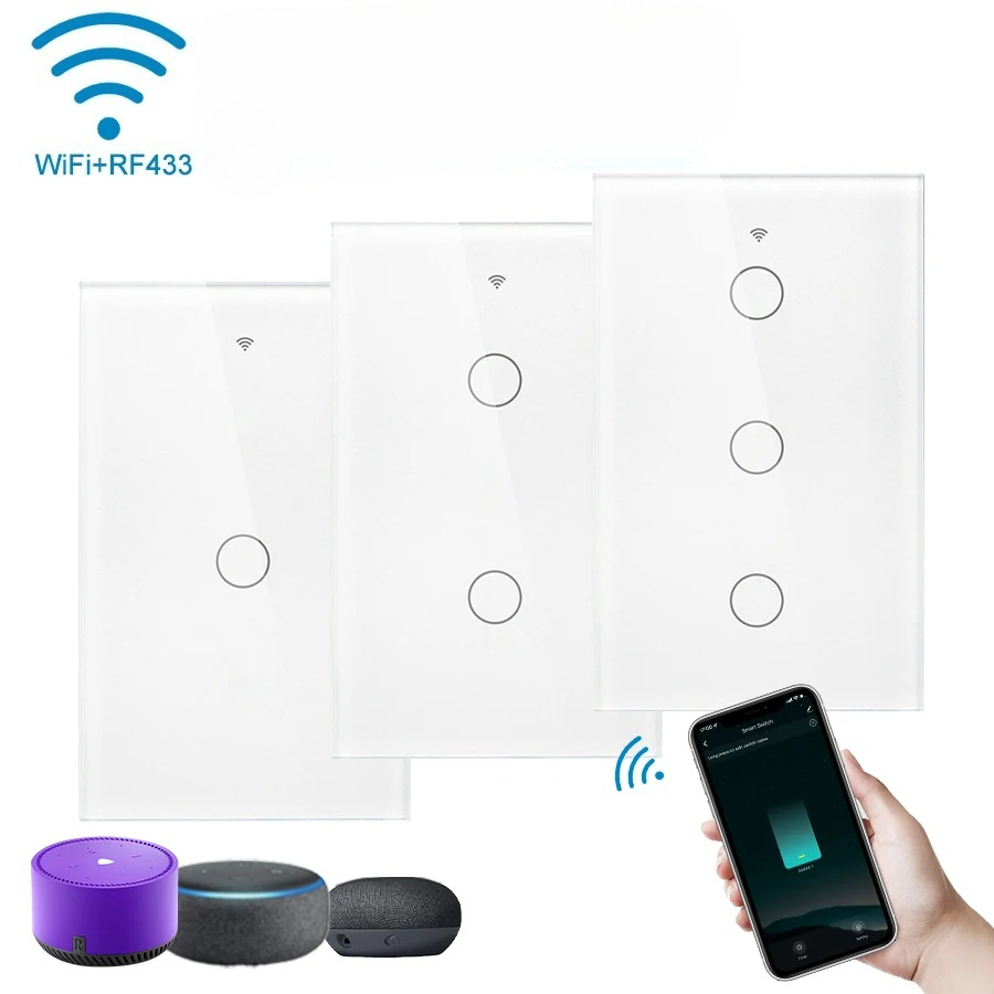 Homesmart Online - Умный настенный выключатель Tuya WiFi с