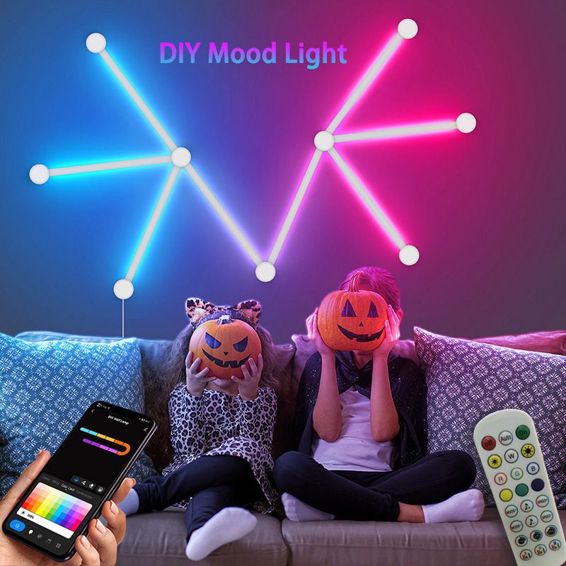 Smart Home Decor - Умный настенный светильник RGB, светодиодная панель