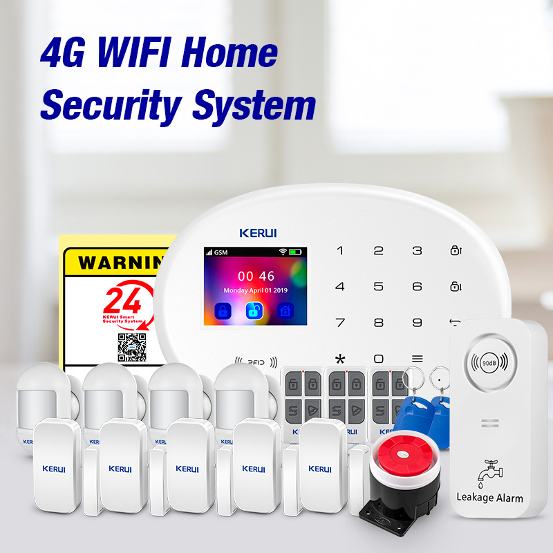 Smart Home Notifications - KERUI Tuya Smart App Уведомление 4G/WiFi