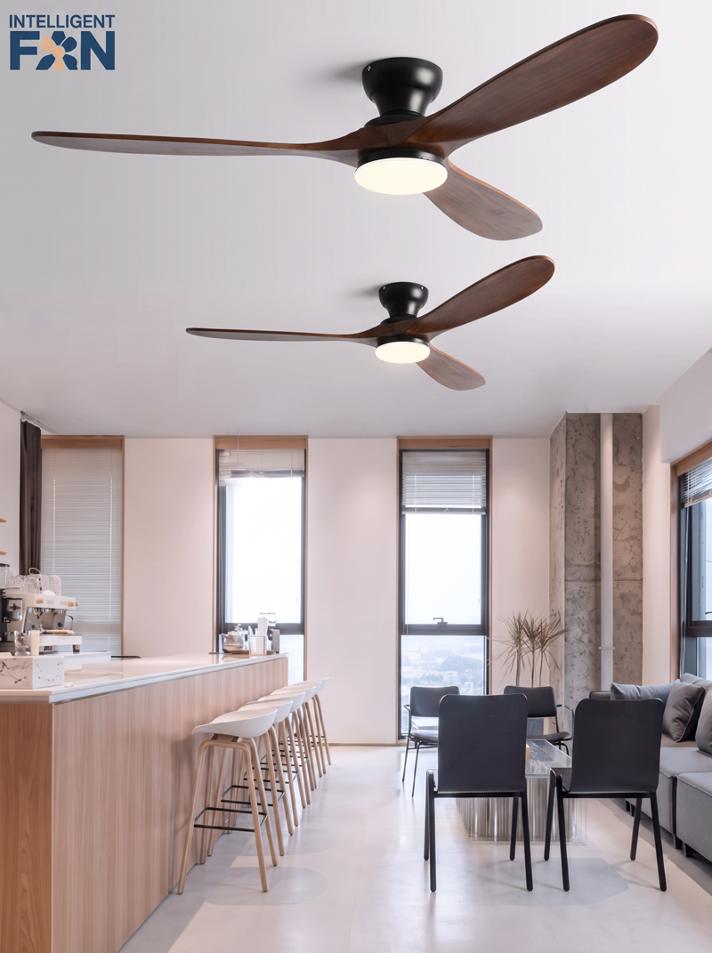 Smart Ceiling Fan - Потолочный вентилятор с освещением 42/52 дюйма,