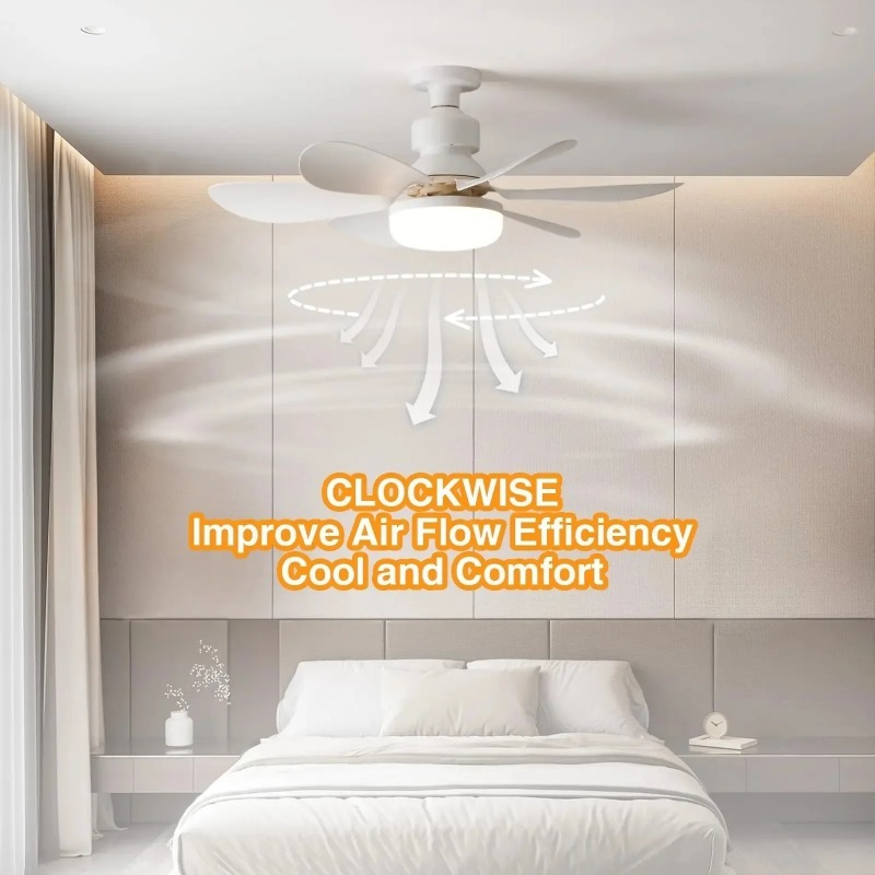 Smart Ceiling Fan - Потолочный вентилятор 30/40 Вт с пультом