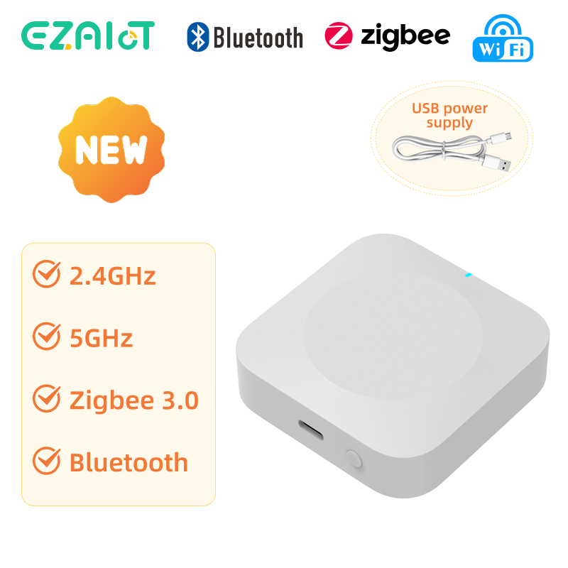 Smart Home Hub Device - Многорежимный шлюз-хаб Tuya Zigbee Bluetooth с