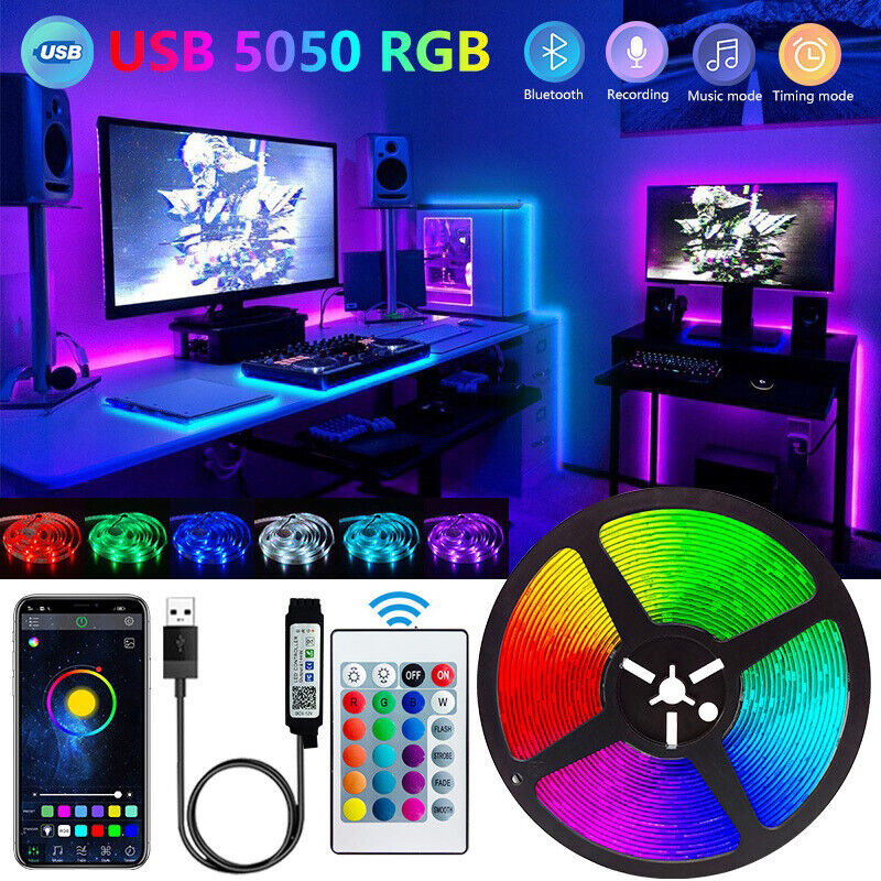 Smart Home Decor - Светодиодная лента с Bluetooth 5050, умное