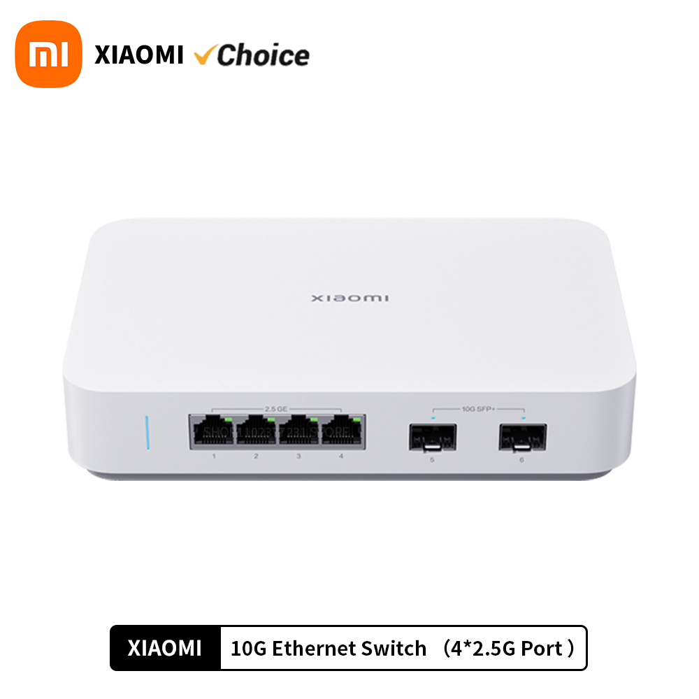 Smart Home Xiaomi Hub 2 - Новый Ethernet-коммутатор Xiaomi Mi 10G, 4