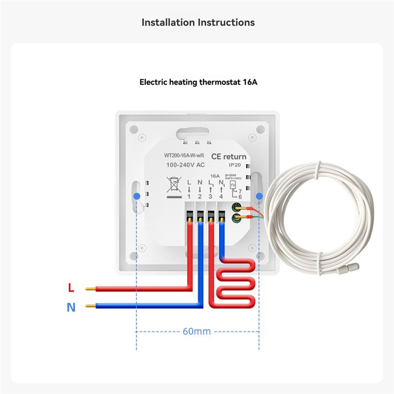 FAST-Tuya Wi-Fi умный термоста – обзор и цена Wifi Thermostat