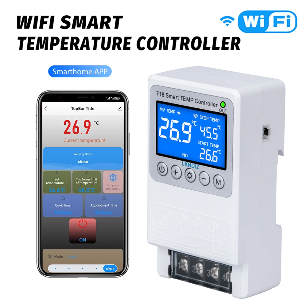 Умный регулятор температуры с  – обзор и цена Wifi Thermostat