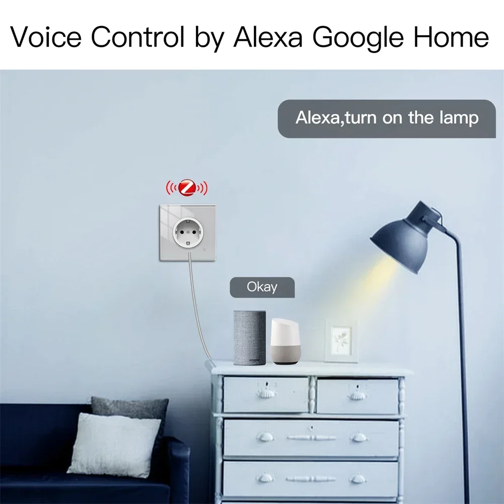 Moes ZigBee Настенная розетка  – обзор и цена Smart Home For Windows