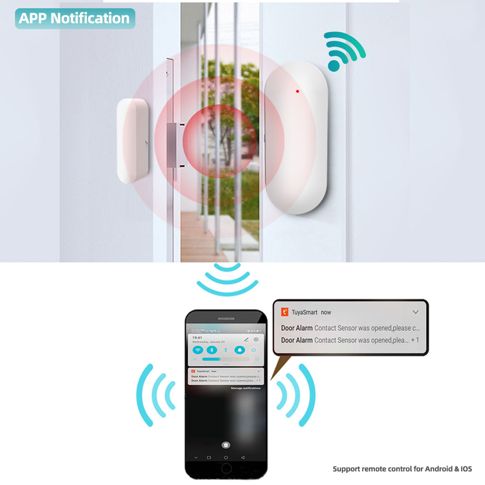 Датчик окон с уведомлениями PG – обзор и цена Smart Home Notifications