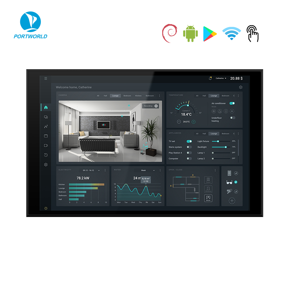 Новая тонкая 8-дюймовая панель – обзор и цена Smart Home Market