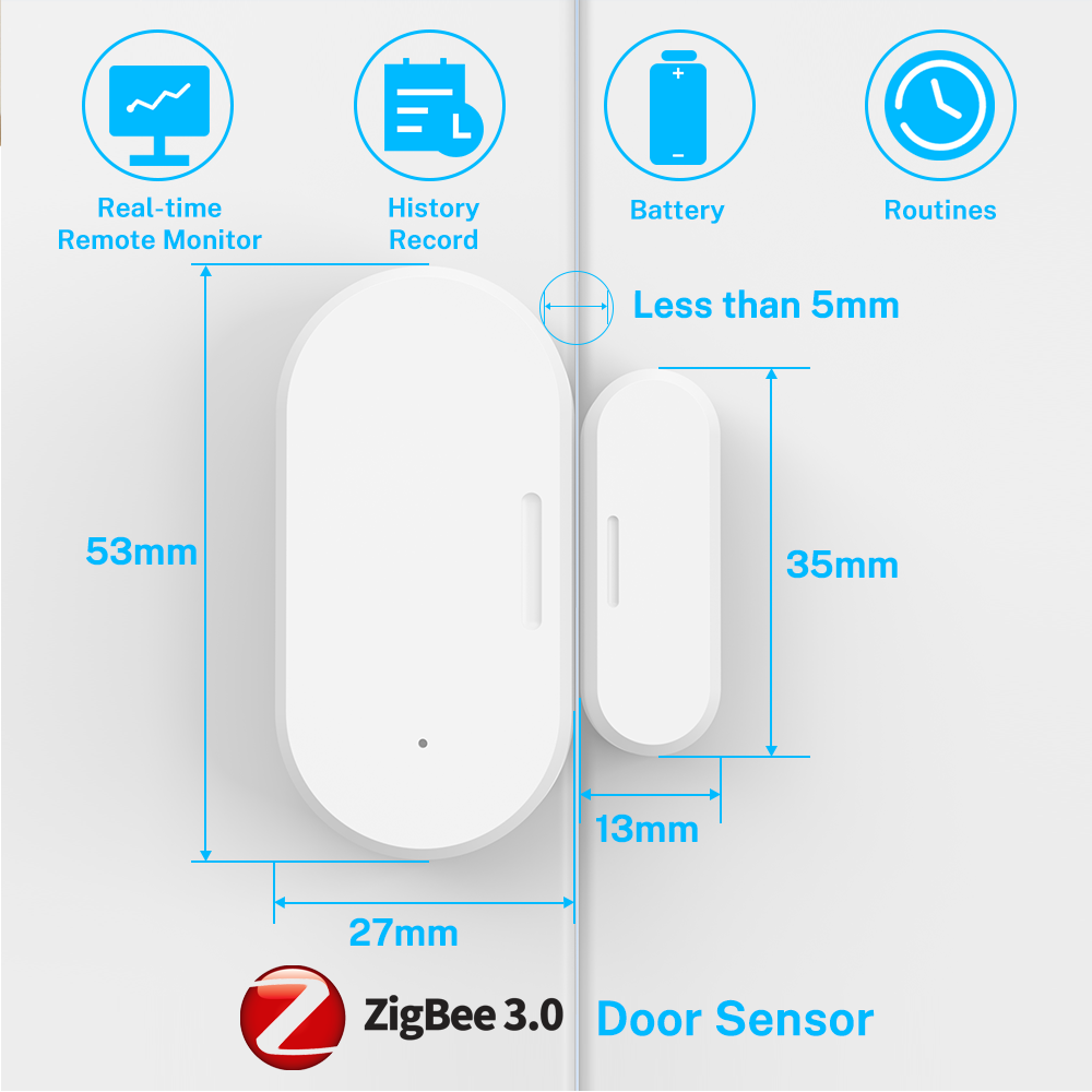 Датчик открытия двери/окна Zig – обзор и цена Smart Home For Windows
