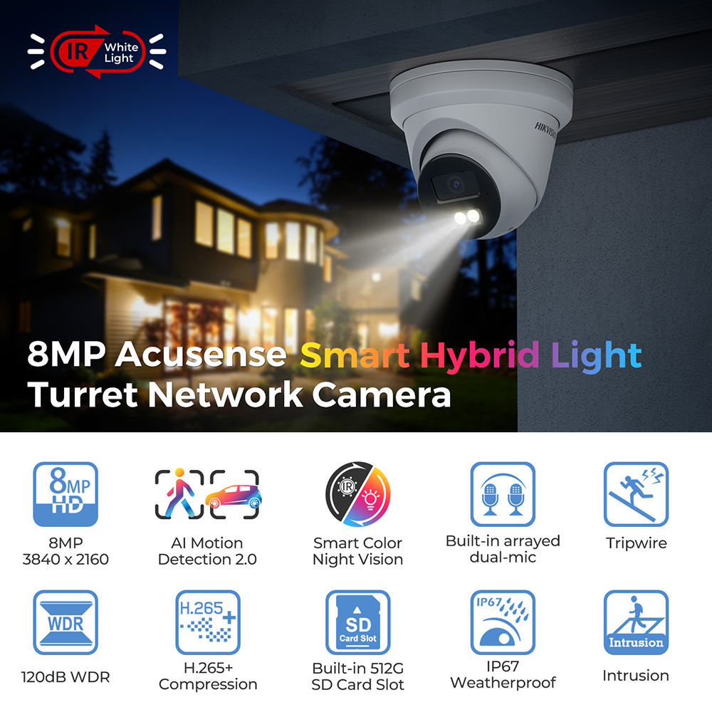 Уличная IP-камера Hikvision 4K – обзор и цена Homesmart Online