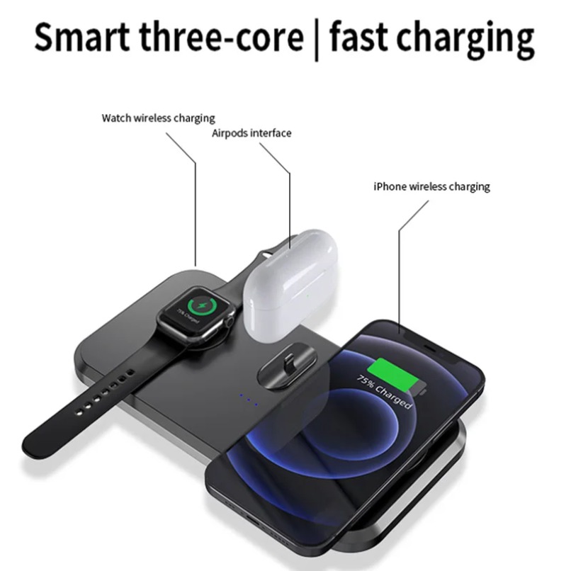 Плоская беспроводная зарядная  – обзор и цена Smart Home Apple