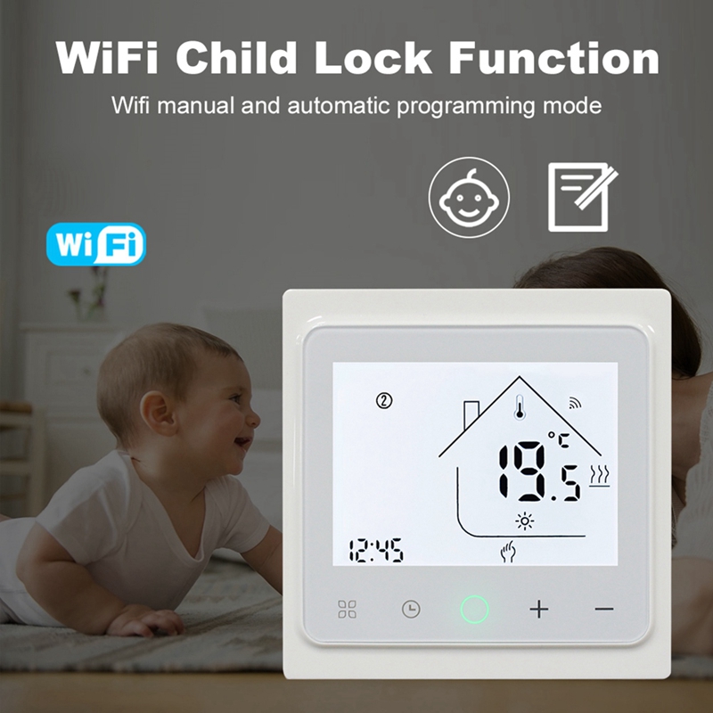 Умный Wi-Fi термостат Tuya 16А – обзор и цена Wifi Thermostat