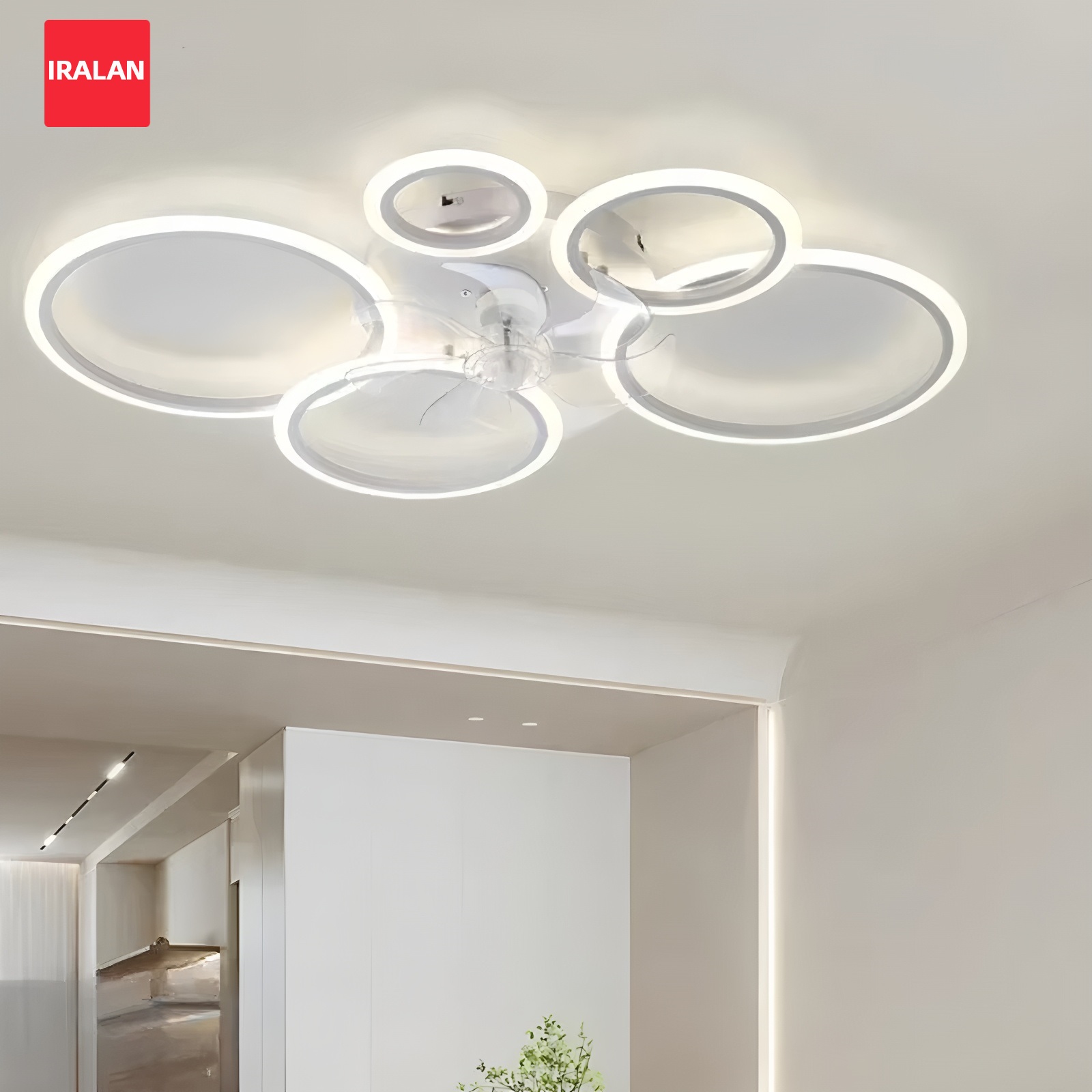 Потолочный вентилятор с LED-по – обзор и цена Smart Ceiling Fan