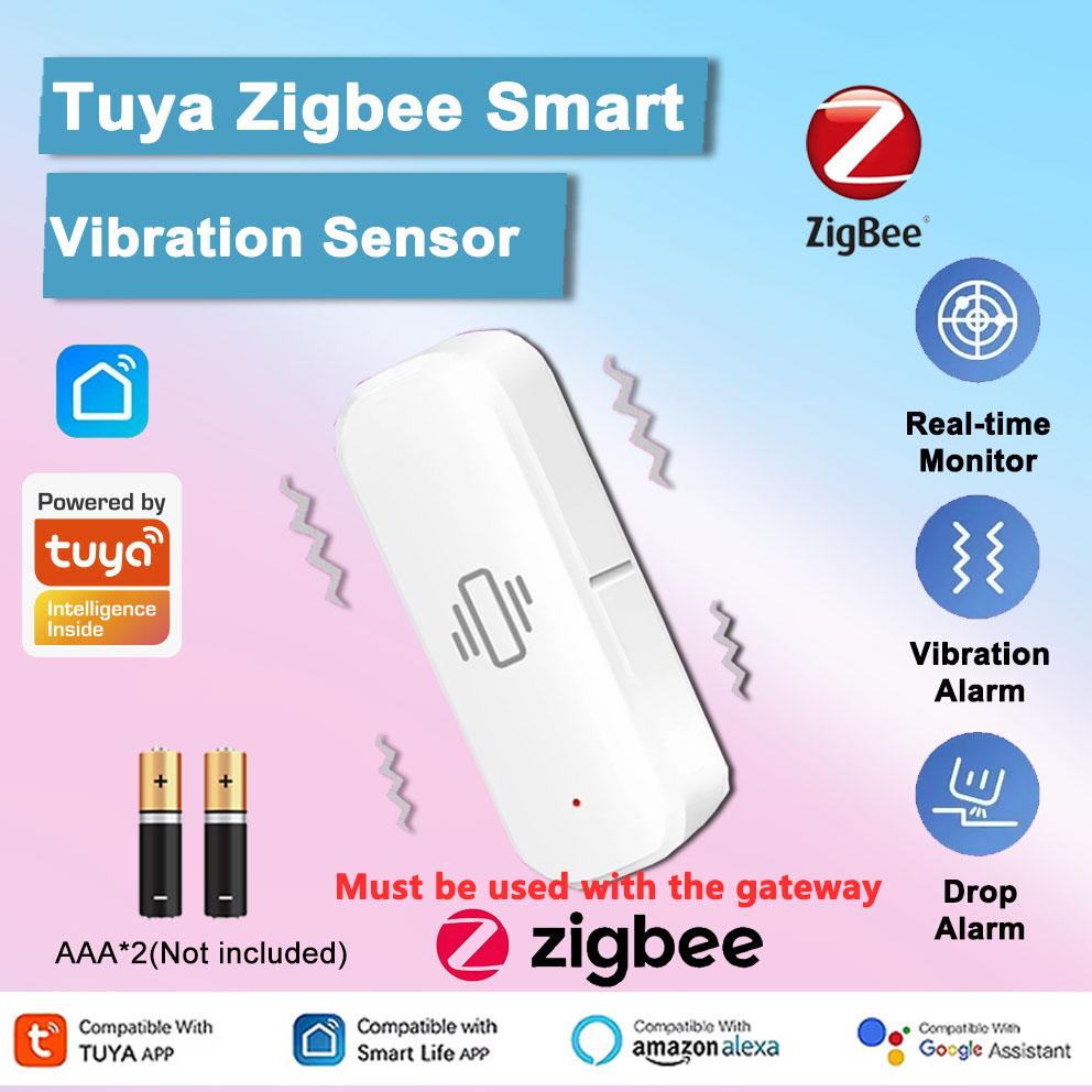 Умный датчик вибрации Tuya Zig – обзор и цена Smart Home Notifications