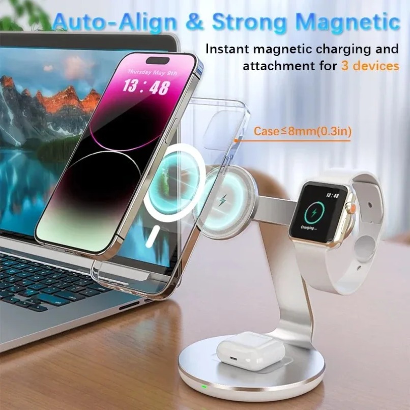 Беспроводная зарядная станция  – обзор и цена Smart Home Apple