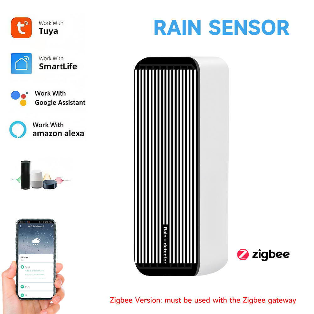 Датчик дождя Tuya ZigBee Датчи – обзор и цена Smart Home Notifications