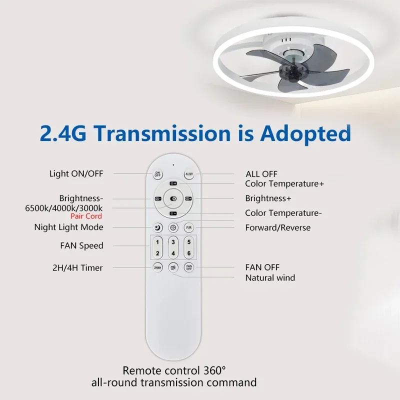 Интеллектуальный бесшумный сов – обзор и цена Smart Ceiling Fan