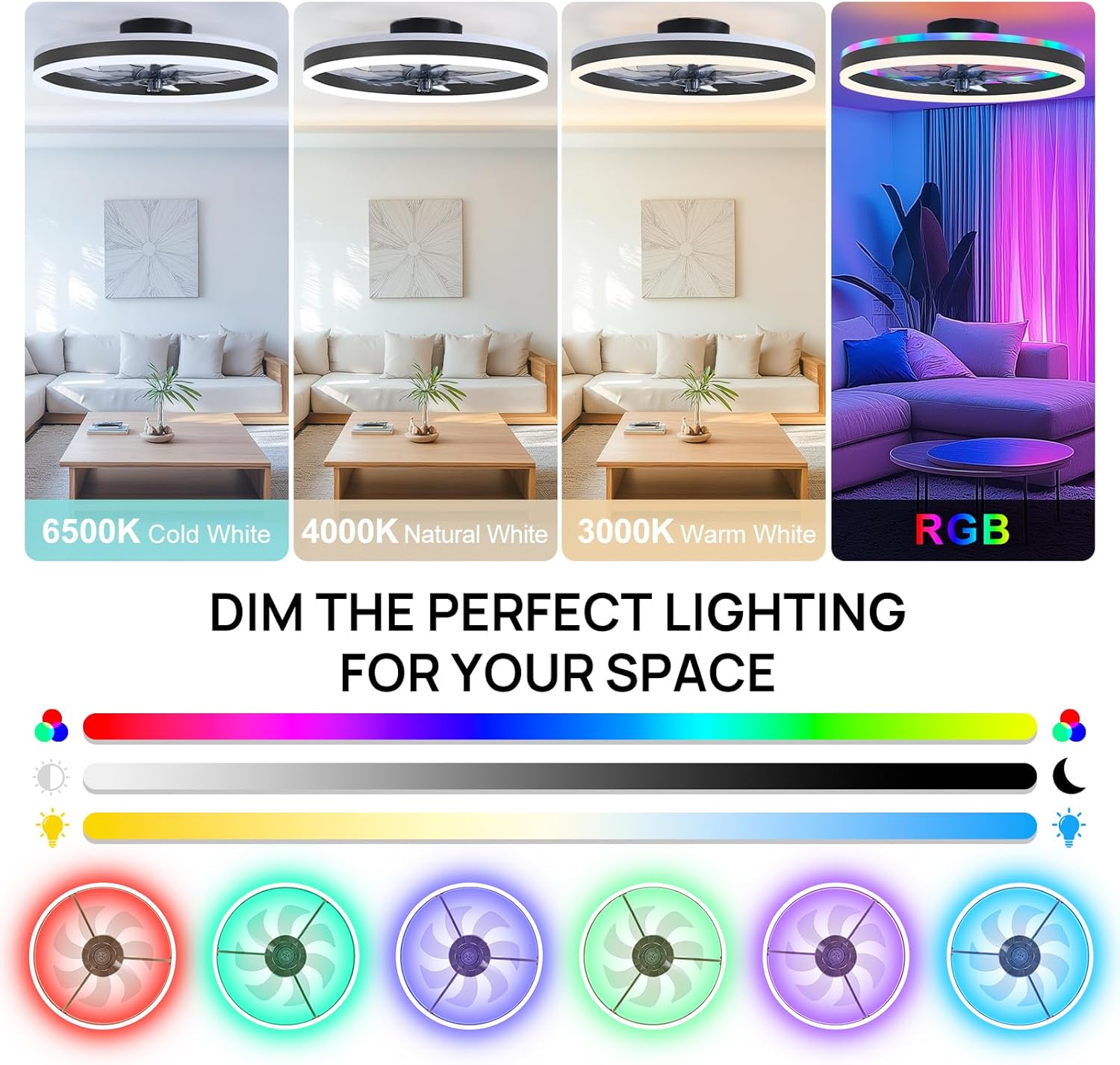 Умный потолочный вентилятор RG – обзор и цена Smart Ceiling Fan