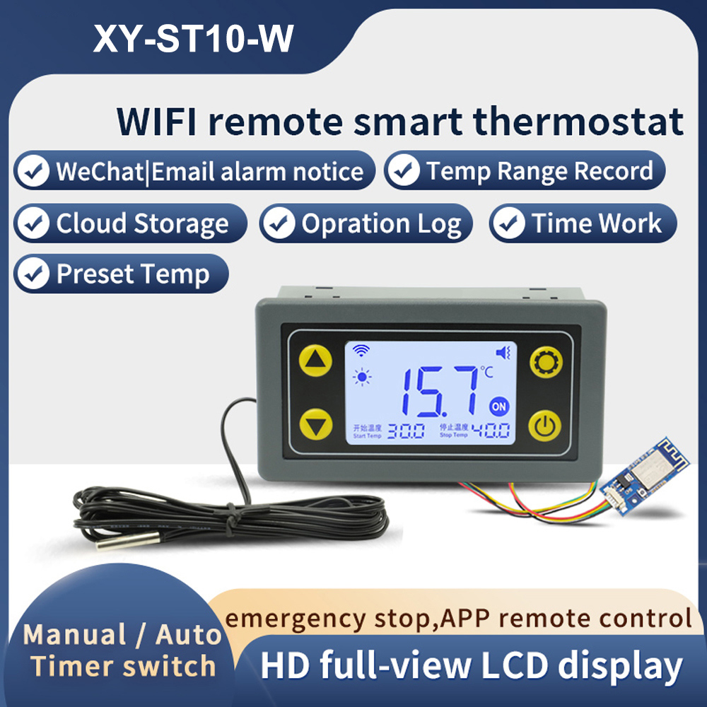 DC6-30V AC110-220V 10A/30A WIF – обзор и цена Wifi Thermostat
