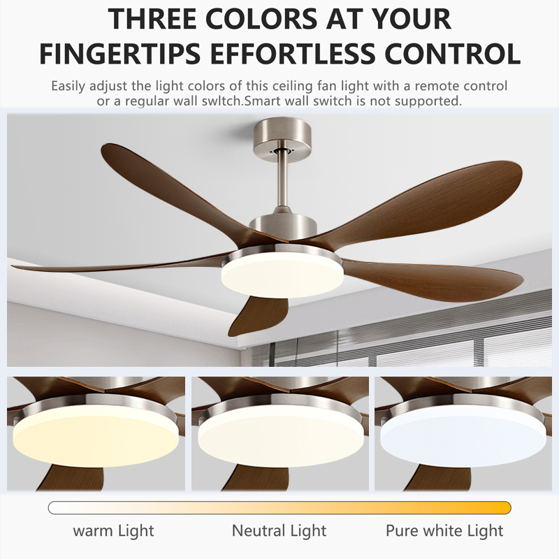 Потолочный вентилятор с 5 лопа – обзор и цена Smart Ceiling Fan