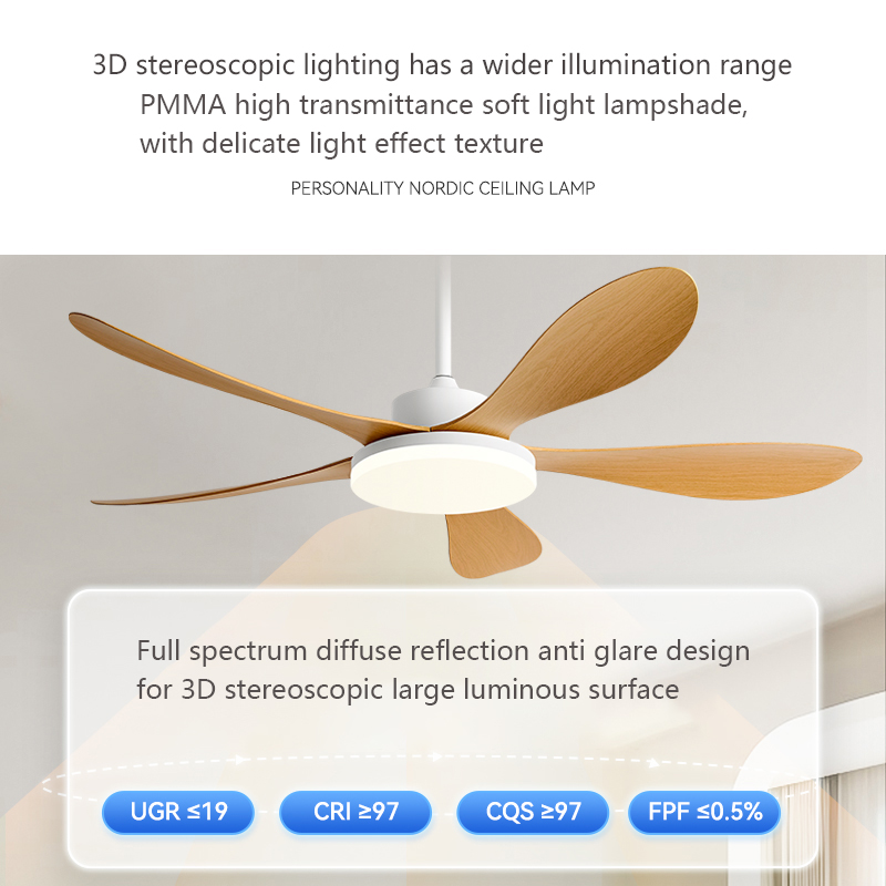 Потолочный вентилятор с 5 лопа – обзор и цена Smart Ceiling Fan