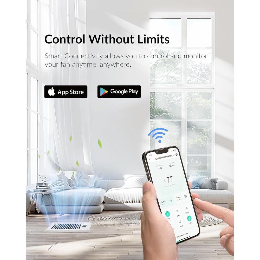 Супертихий вентилятор-усилител – обзор и цена Wifi Thermostat