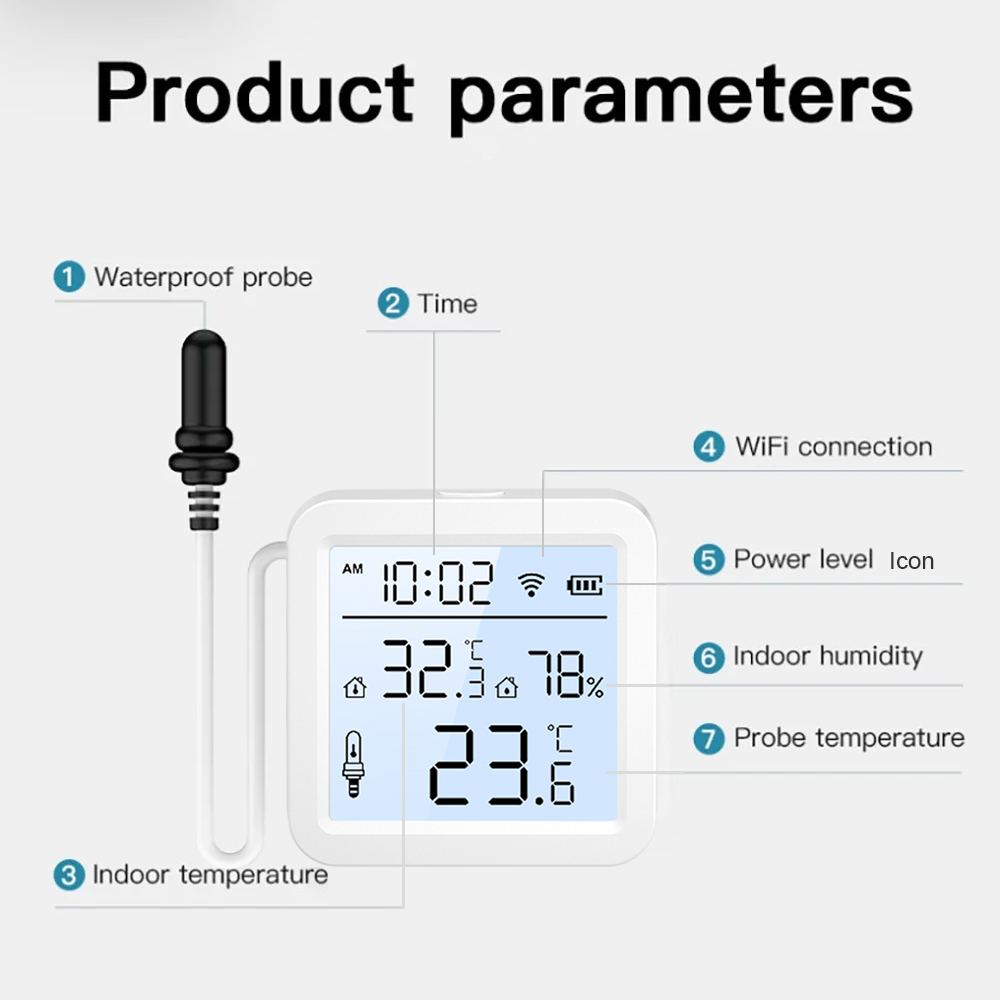 Датчик температуры и влажности – обзор и цена Wifi Thermostat
