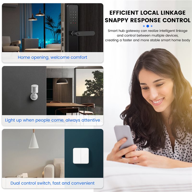 Умный хаб Ewelink Zigbee 3.0,  – обзор и цена Smart Home Hub Device